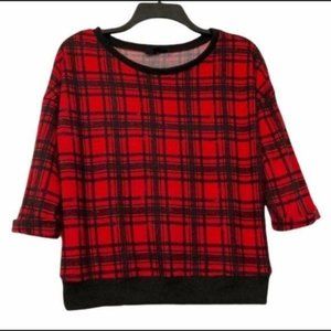 Iris Los Angeles Res Plaid Graphic Lightweight Tee